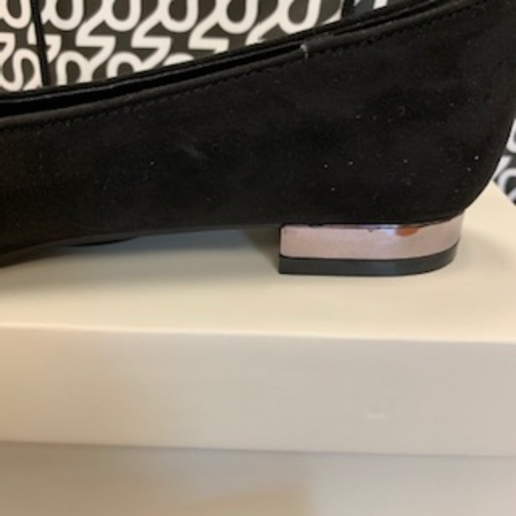 Cato Black Flats with Rhinestone Designs (NWOT) - Picture 2 of 5